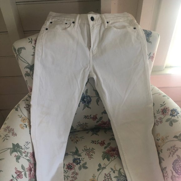 BNWOT Men's Levi's White 511 jeans Black Tabs - Picture 4 of 5